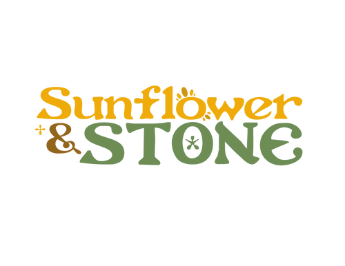 Sunflower and Stone